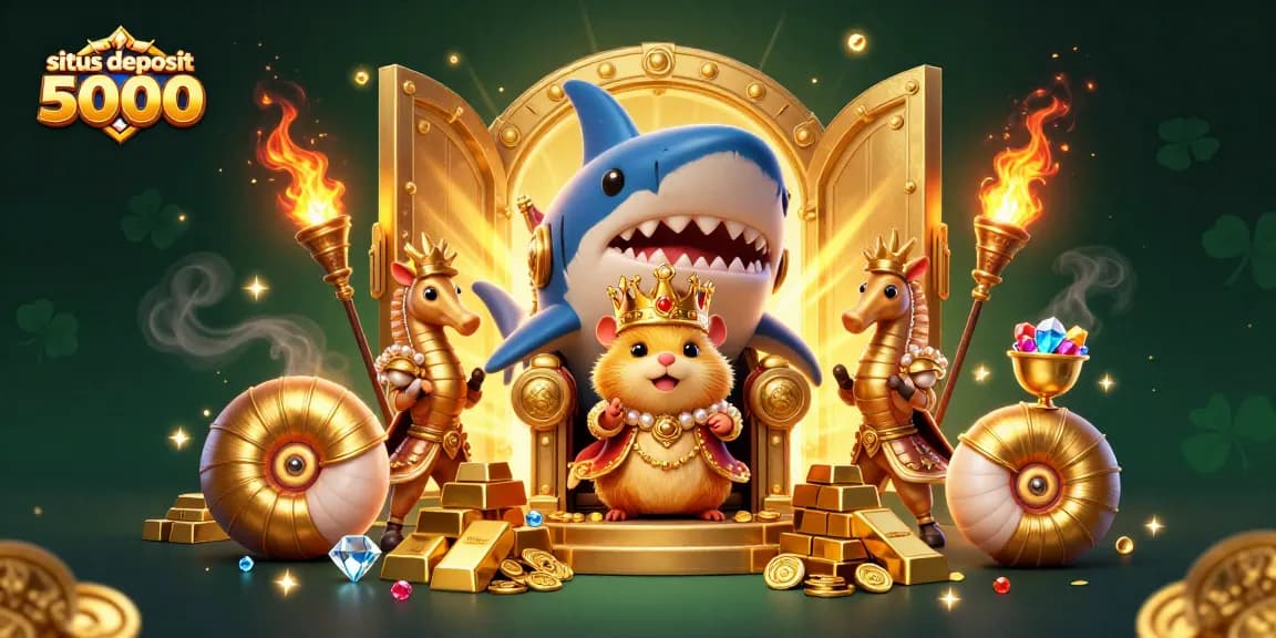 Engage with situs deposit 5000 through thrilling slots packed with treasures and fun!