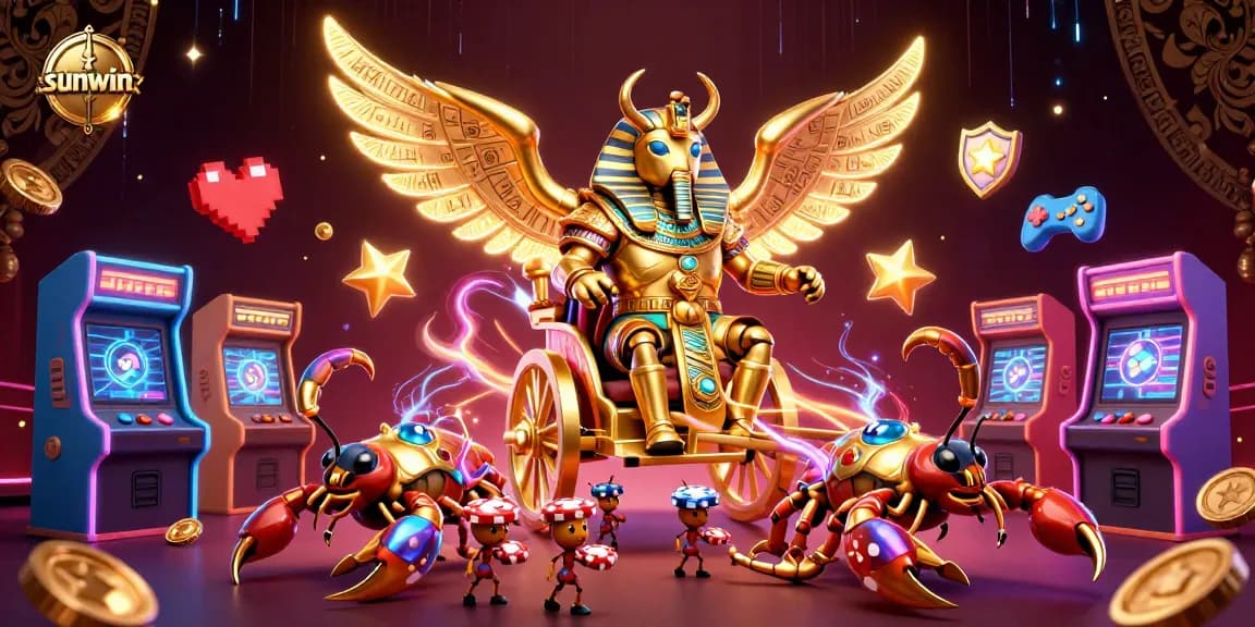Elevate your experience with sunwin in this vibrant, engaging casino scene.