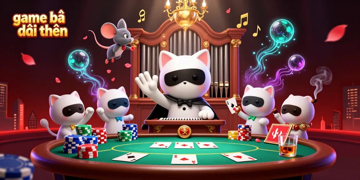 Engage in exhilarating game bài đổi thưởng with vibrant characters and dynamic gambling elements.