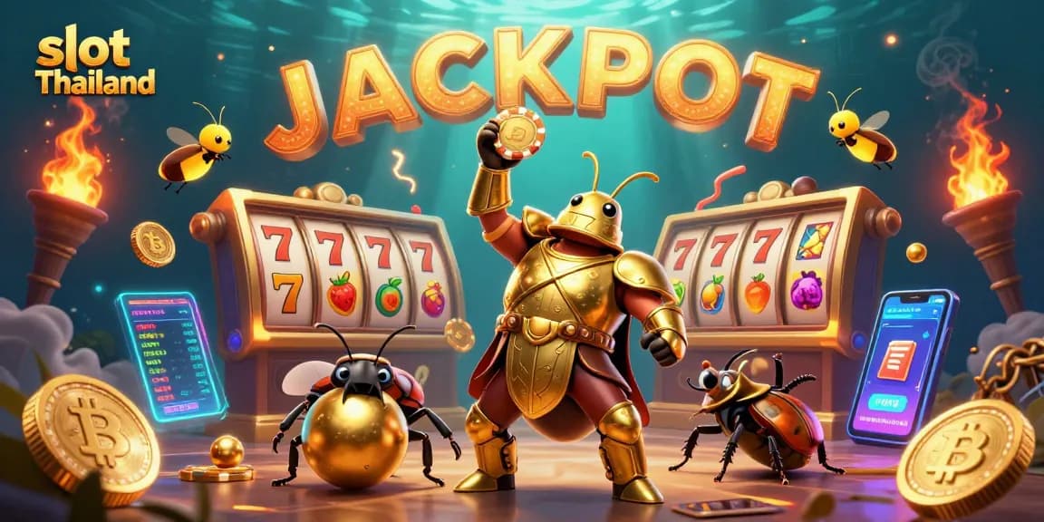 Menangkan jackpot slot Thailand dengan pemandangan penuh warna dan kegembiraan beraksi.