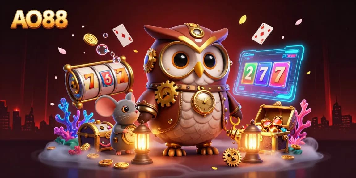 Experience thrilling gameplay with AO 88's new slot offerings and vibrant jackpot visuals.