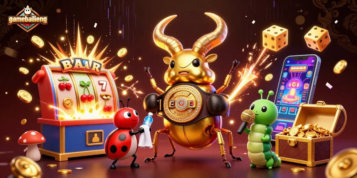 Engage in thrilling 13 Cards action at gamebailieng, showcasing unique characters and casino excitement.