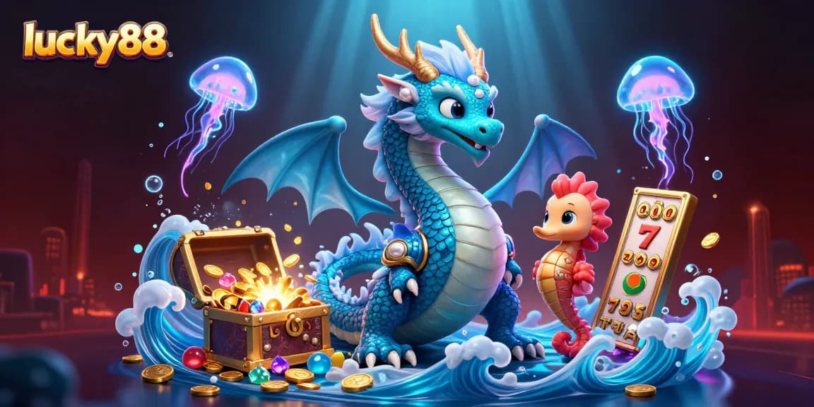 Experience thrilling gameplay at lucky88 with vibrant underwater elements and dynamic casino features.