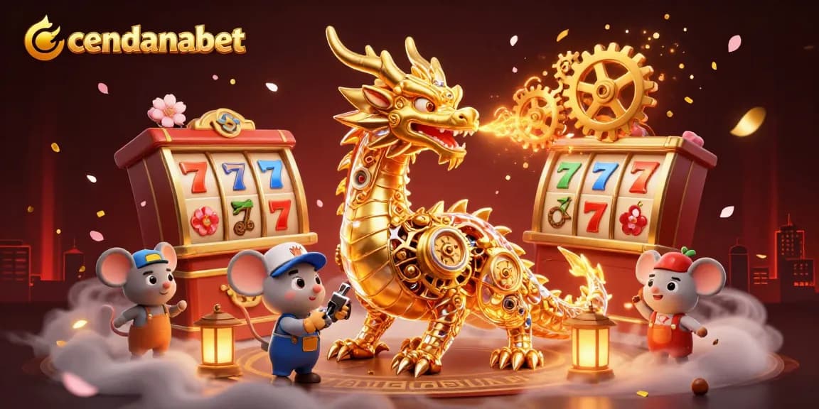 Cendanabet invites players to experience an exciting world of spinning slot reels and gold rewards.