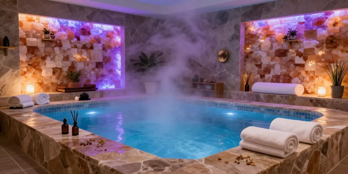 Luxurious spa treatment at RR88 featuring serene hydrotherapy and relaxation elements.