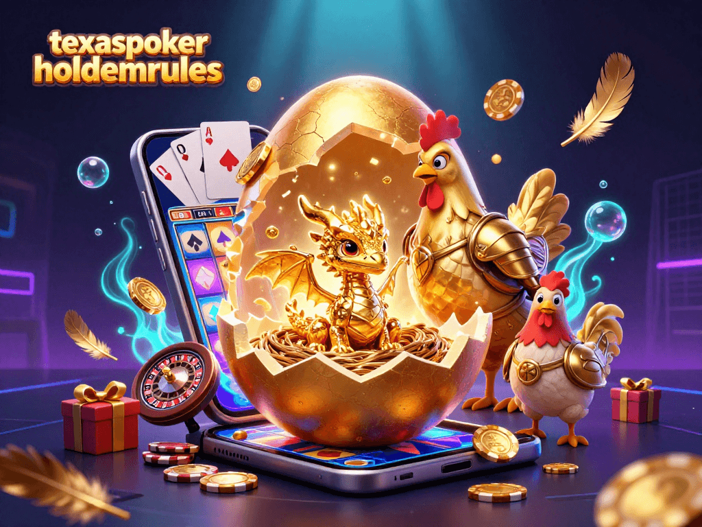 Experience the thrilling gameplay with texaspokerholdemrules, featuring golden dragon and poker elements.