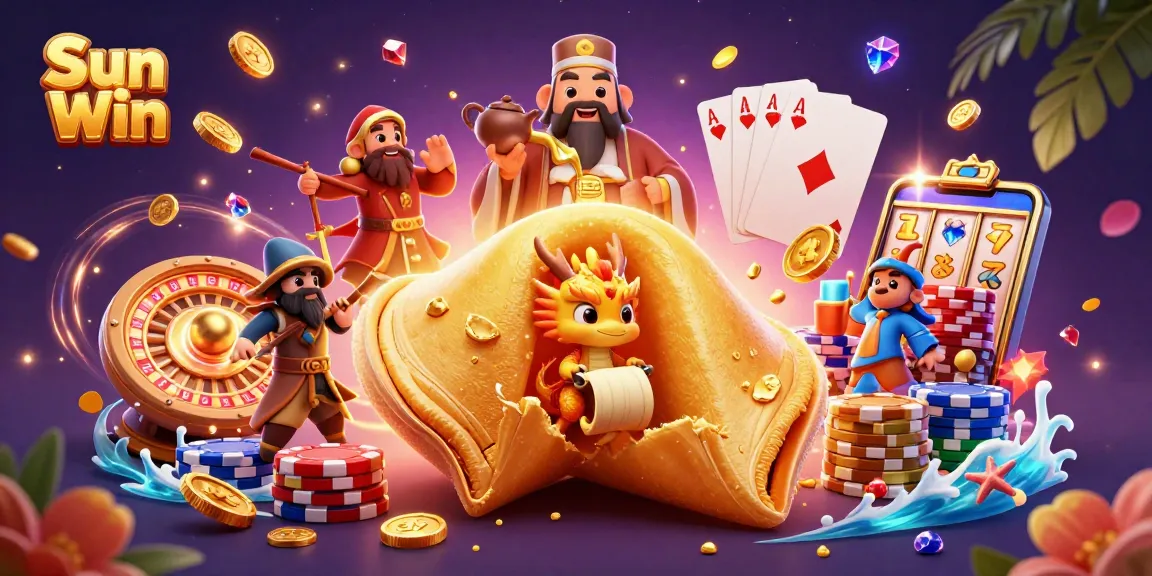 Sun Win players explore thrilling baccarat with golden rewards and vibrant tokens.