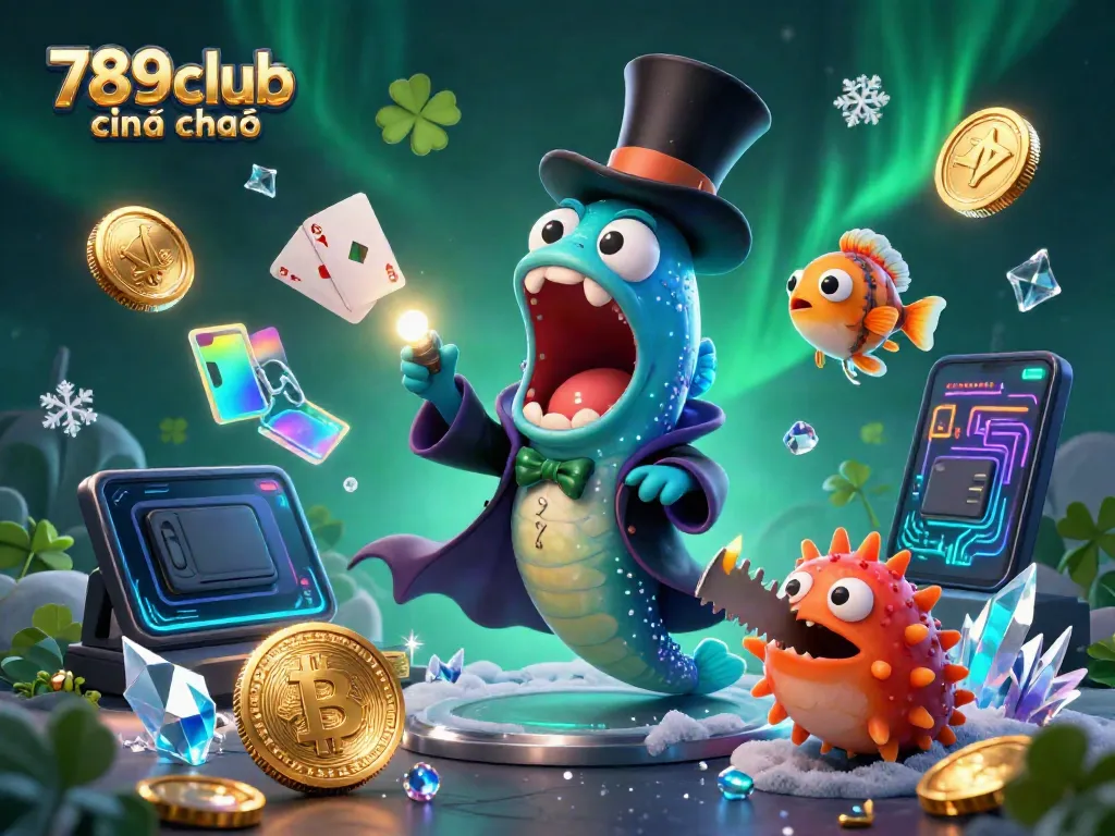 Experience the magic of 789club chính chủ with vibrant characters and dynamic casino elements.