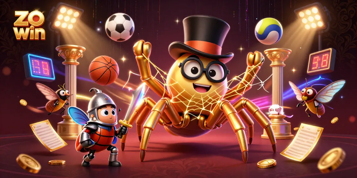 Experience the thrills of zo win at the vibrant casino with dynamic sports elements and engaging characters.