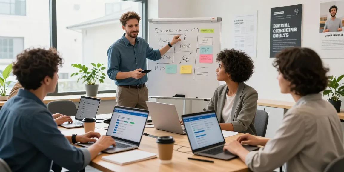 Best payment gateway for business startup team collaborating in a vibrant workspace.