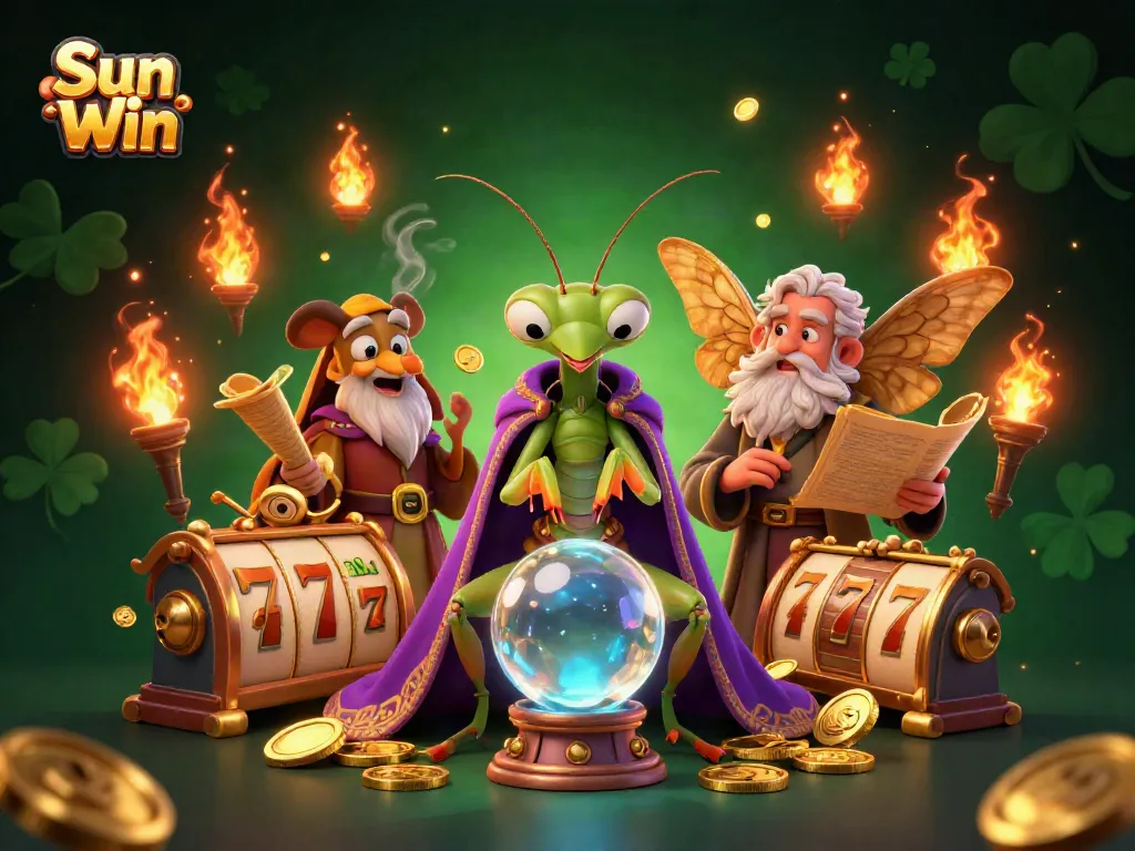 Win big with Sun Win's vibrant casino experience featuring engaging characters and dynamic elements.