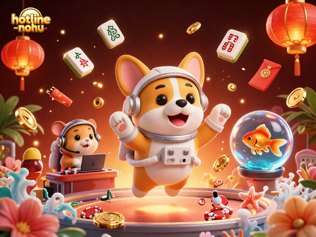 Experience exhilarating gameplay at hotline-nohu in a vibrant space casino scene.