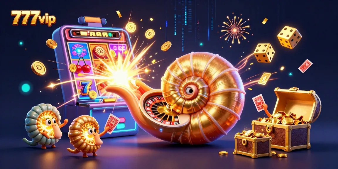 Play dynamic casino games with 777vip surrounded by vibrant jackpots, cards, and excitement.