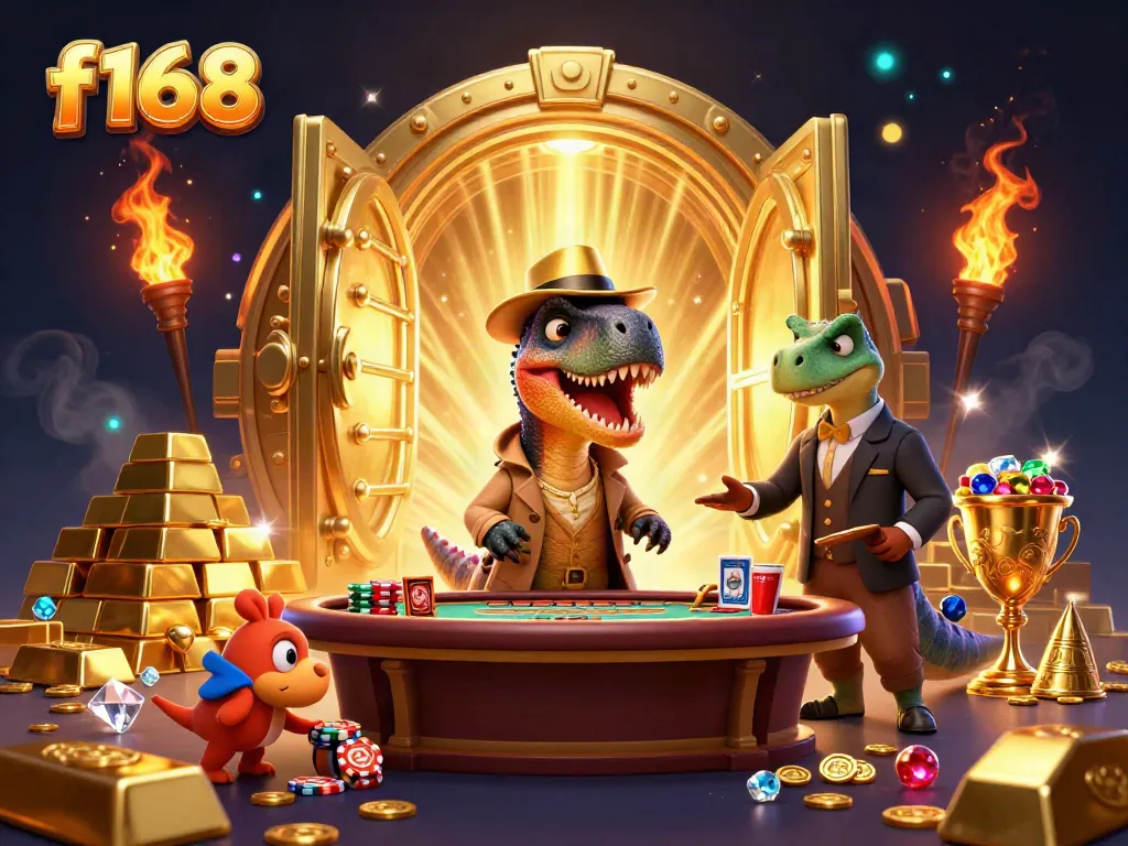 Experience thrilling blackjack gameplay with f168 as a velociraptor card counter and a clever compy pickpocket.