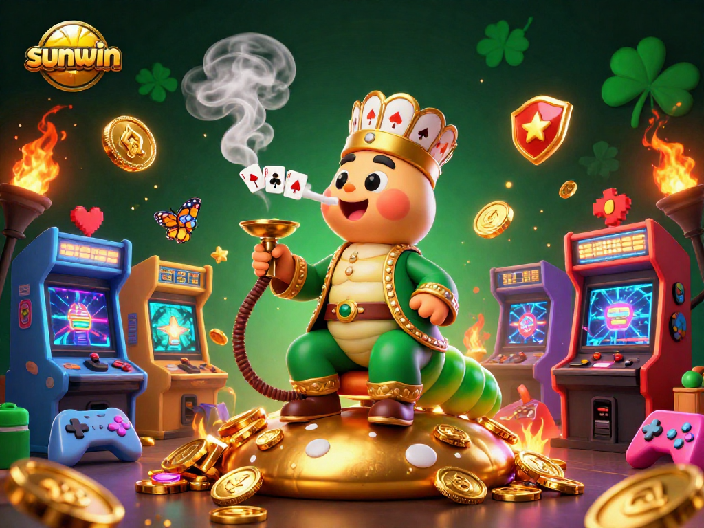 Engage in action-packed gaming at sunwin with vibrant casino visuals and dynamic elements.