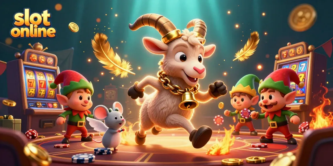 Permainan slot online menarik dengan karakter unik dan suasana kasino yang seru.