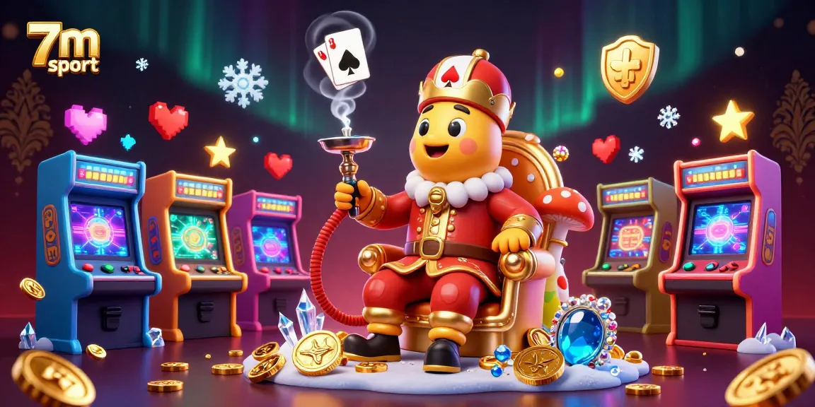 Bet on exciting 7m sport outcomes with this dynamic 3D casino illustration